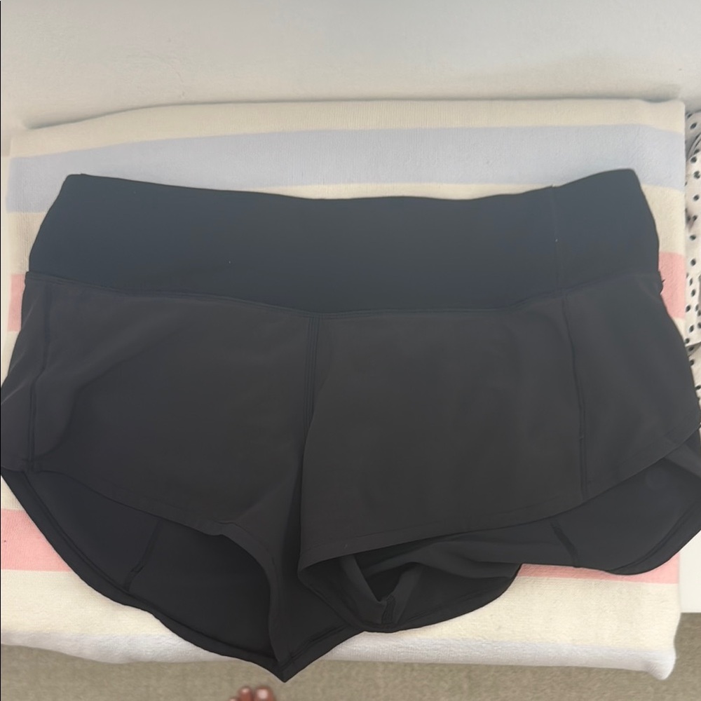 Black Women's Lululemon Shorts